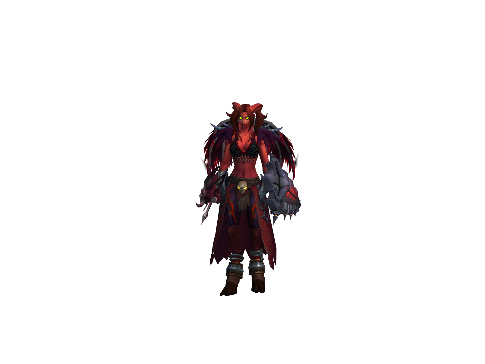 Sekeeta 3D character render