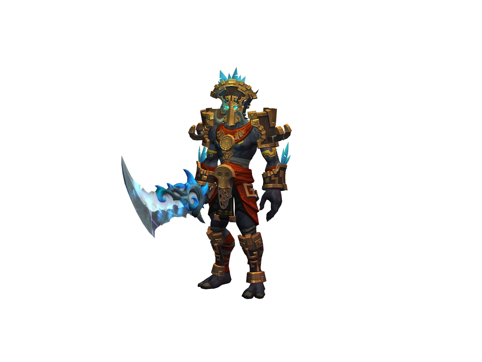 Mbuktu 3D character render