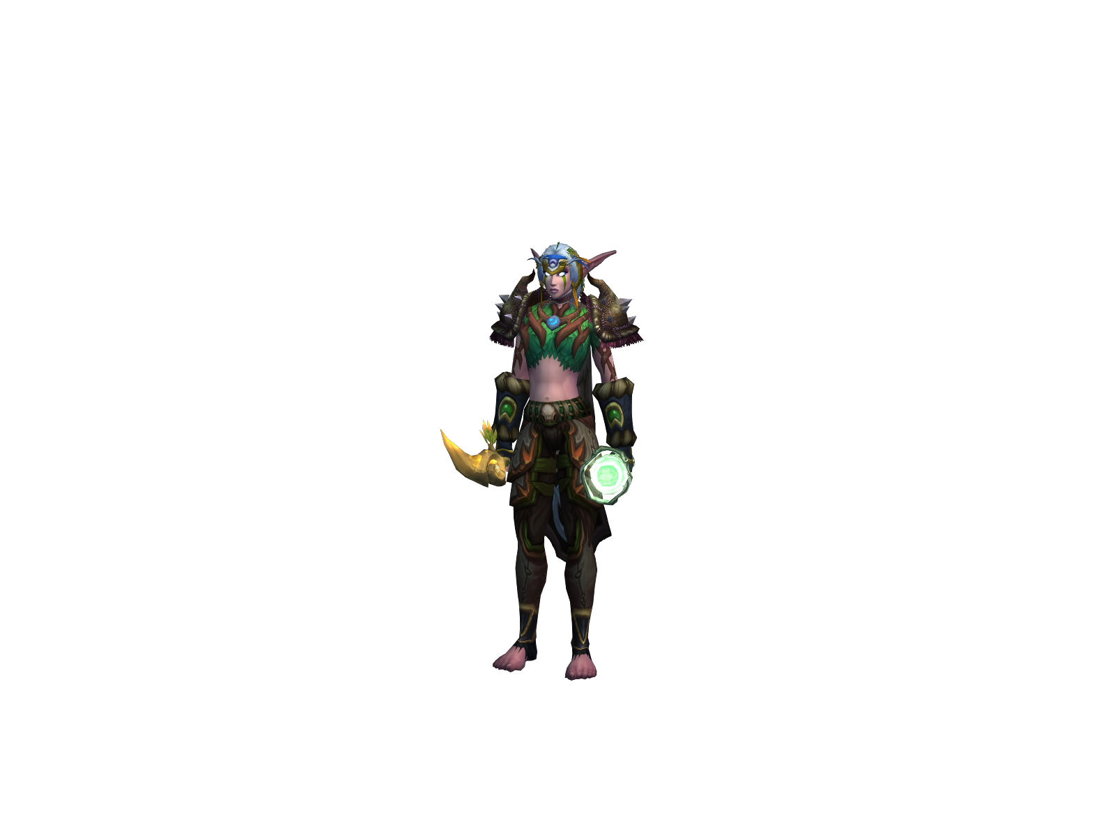 Vexáhlia 3D character render