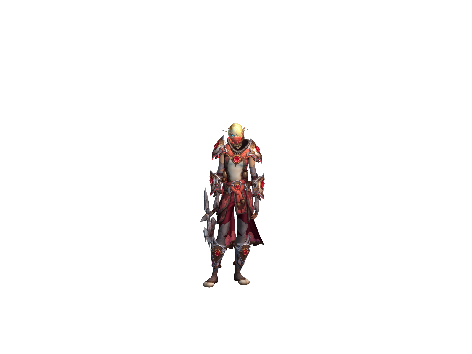 Selya 3D character render