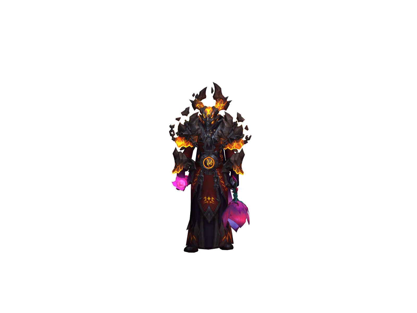 Mhadow 3D character render