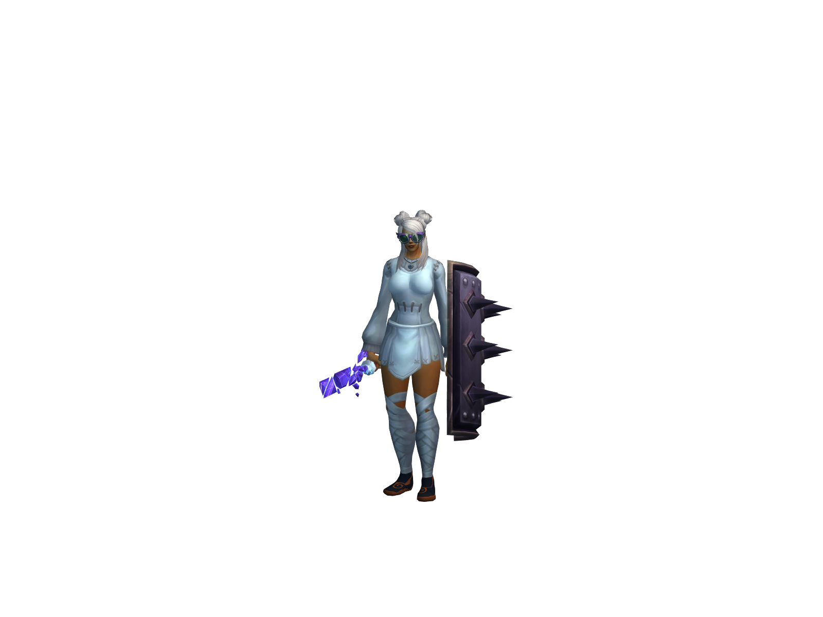 Alinalol 3D character render