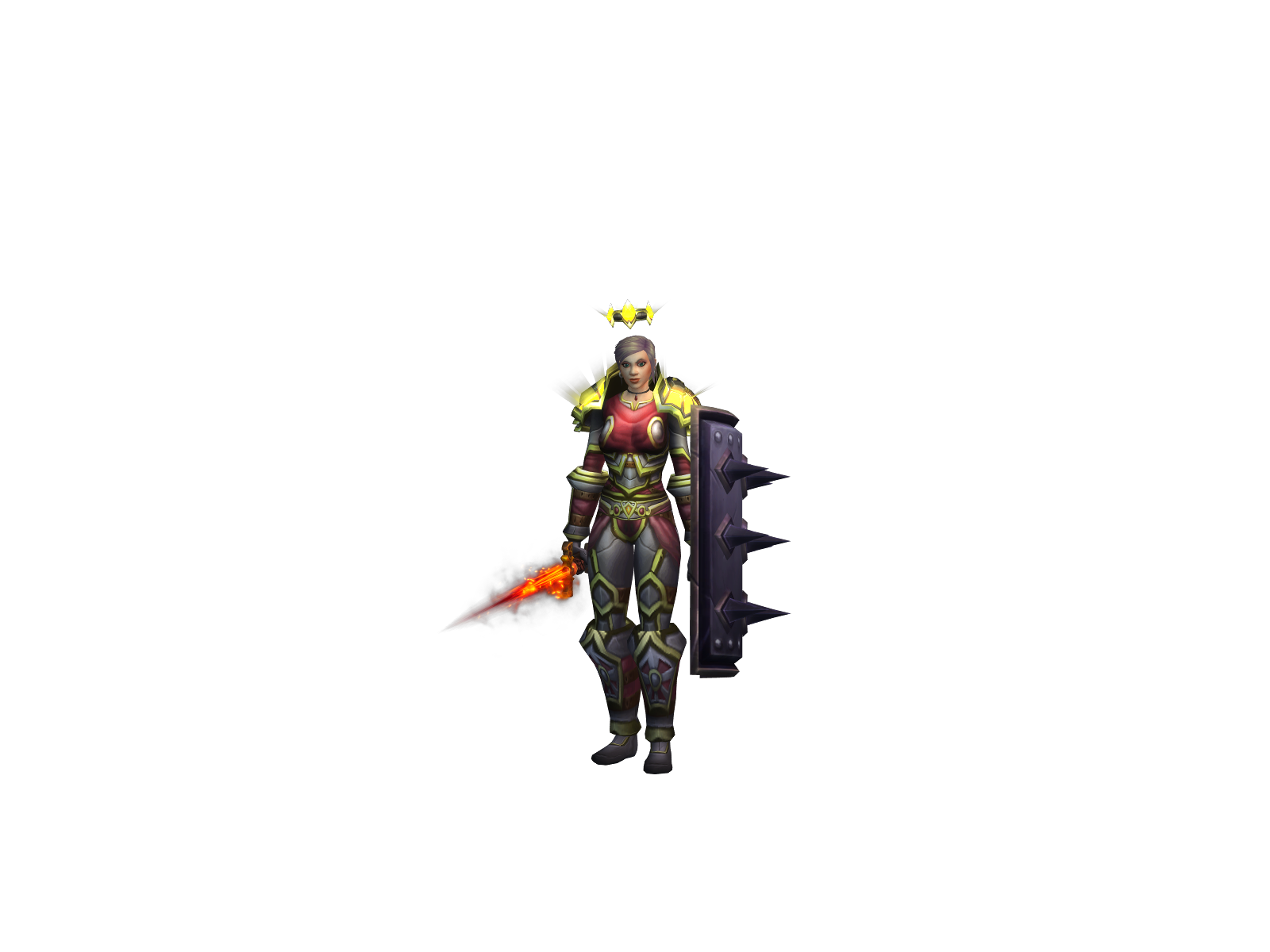 Zedonette 3D character render
