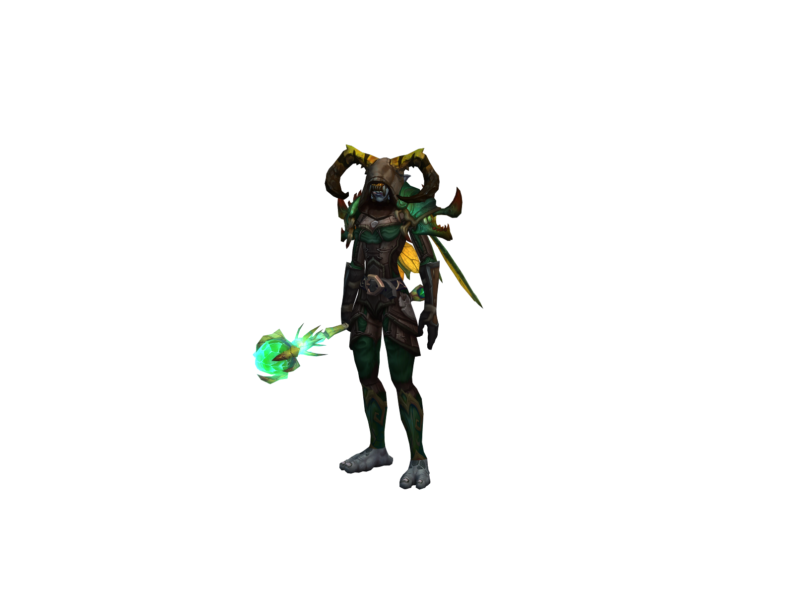 Staticus 3D character render