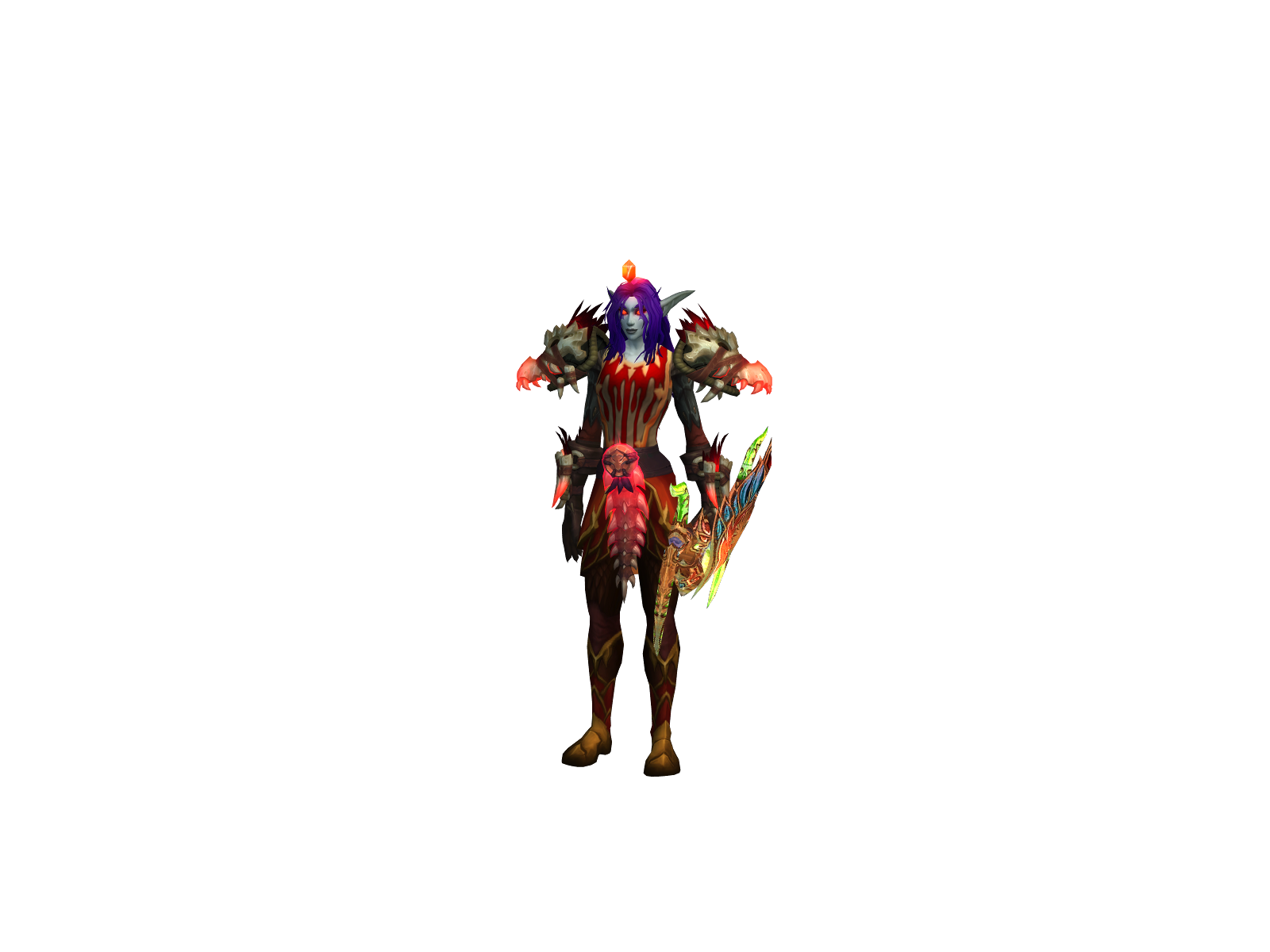 Velizra 3D character render