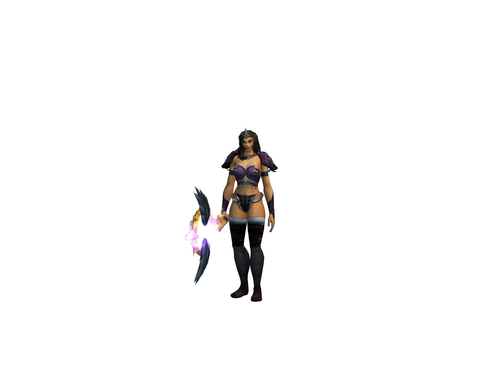 Ela 3D character render
