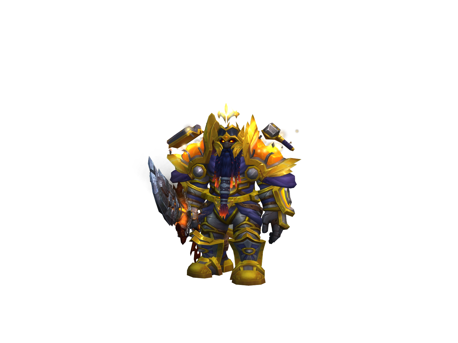 Bakudin 3D character render