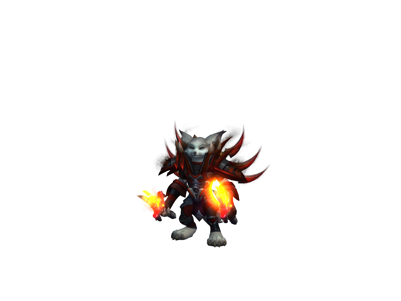 Ninjakitten 3D character render