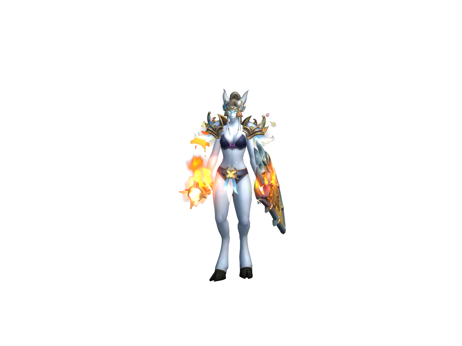 Khaleesie 3D character render