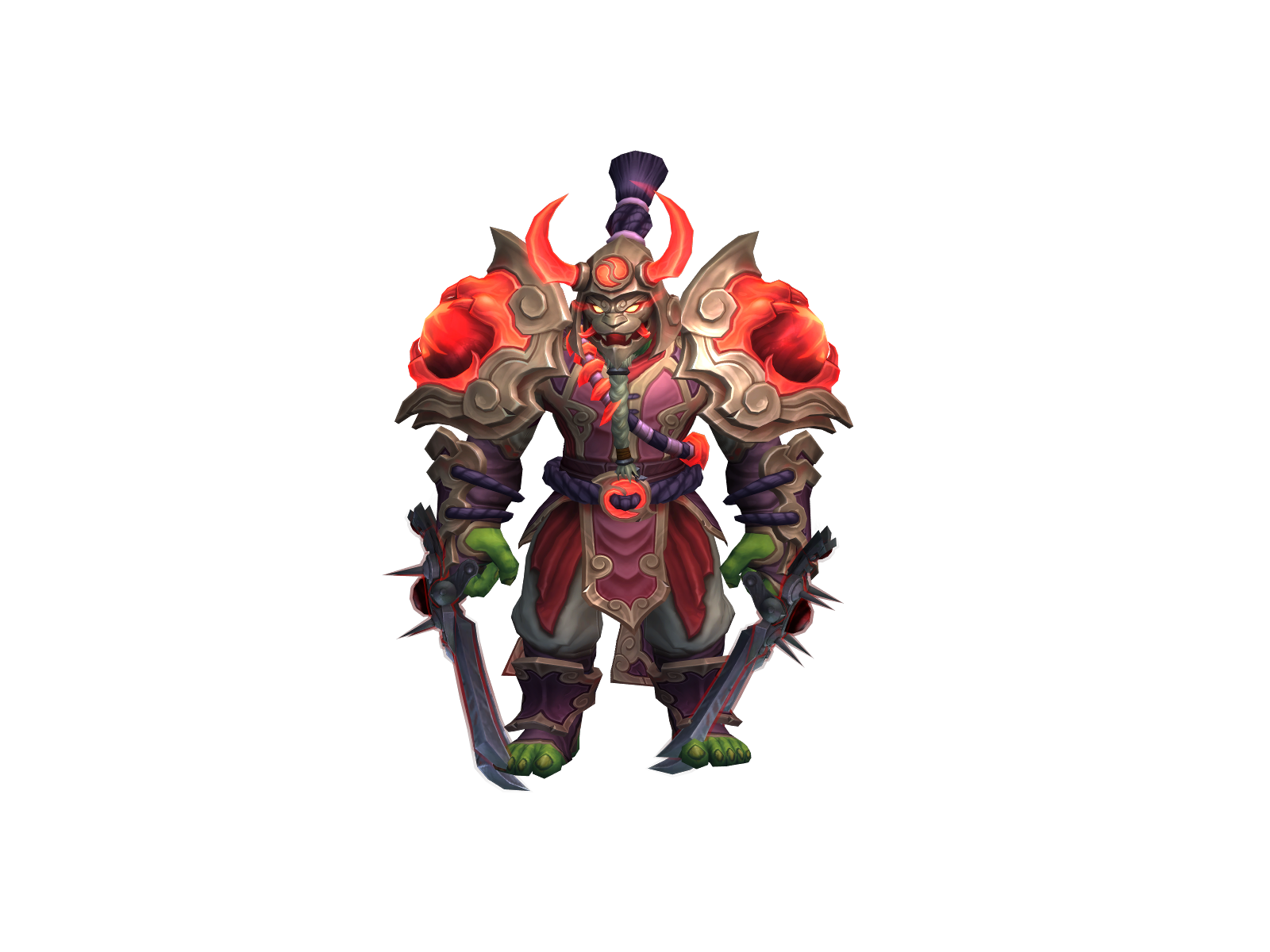 Knockoutmonk 3D character render