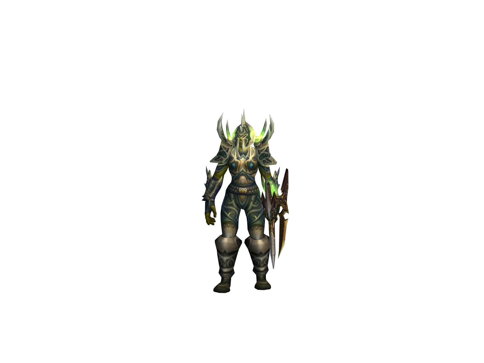Created 3D character render