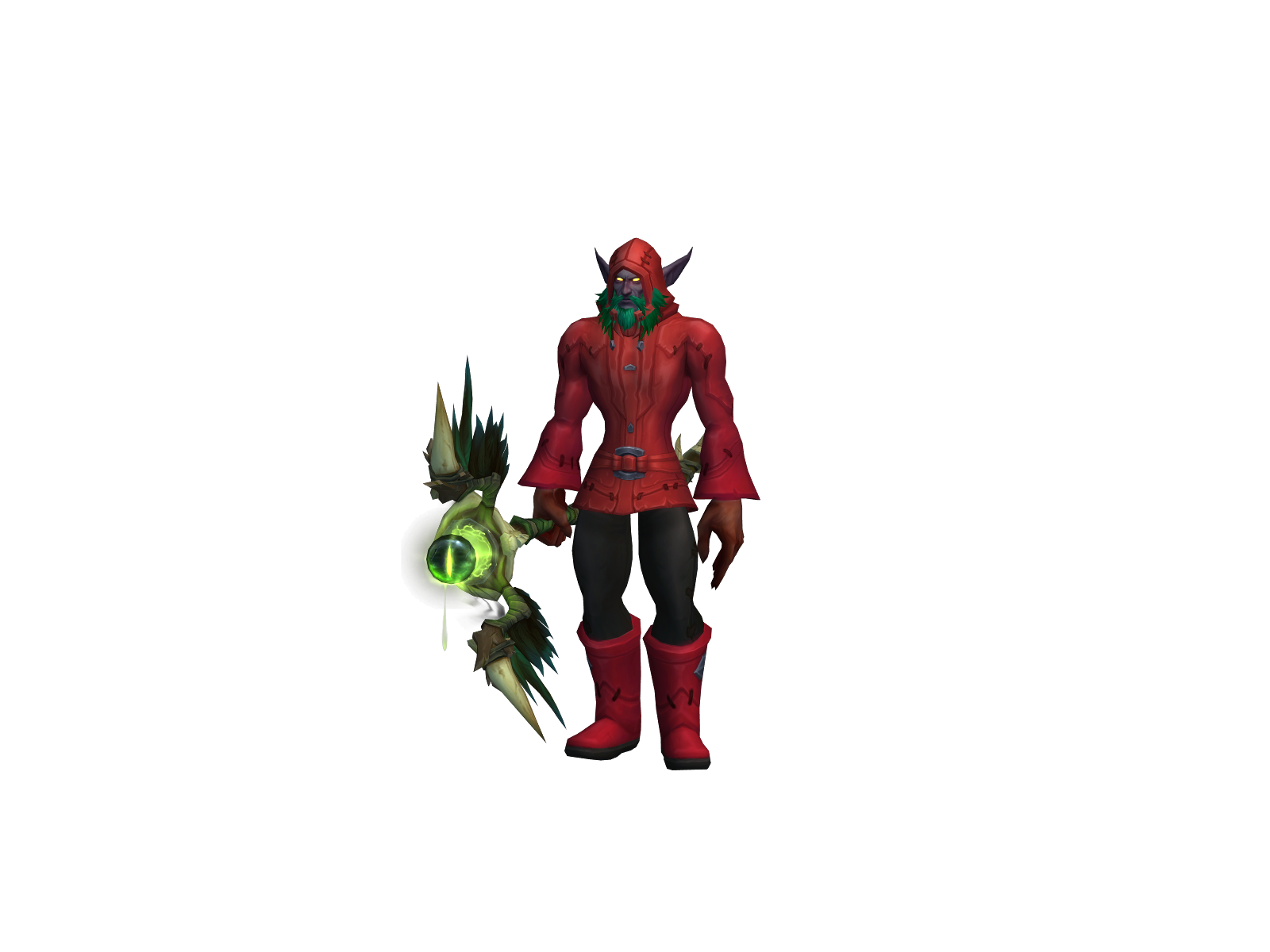 Grimmace 3D character render