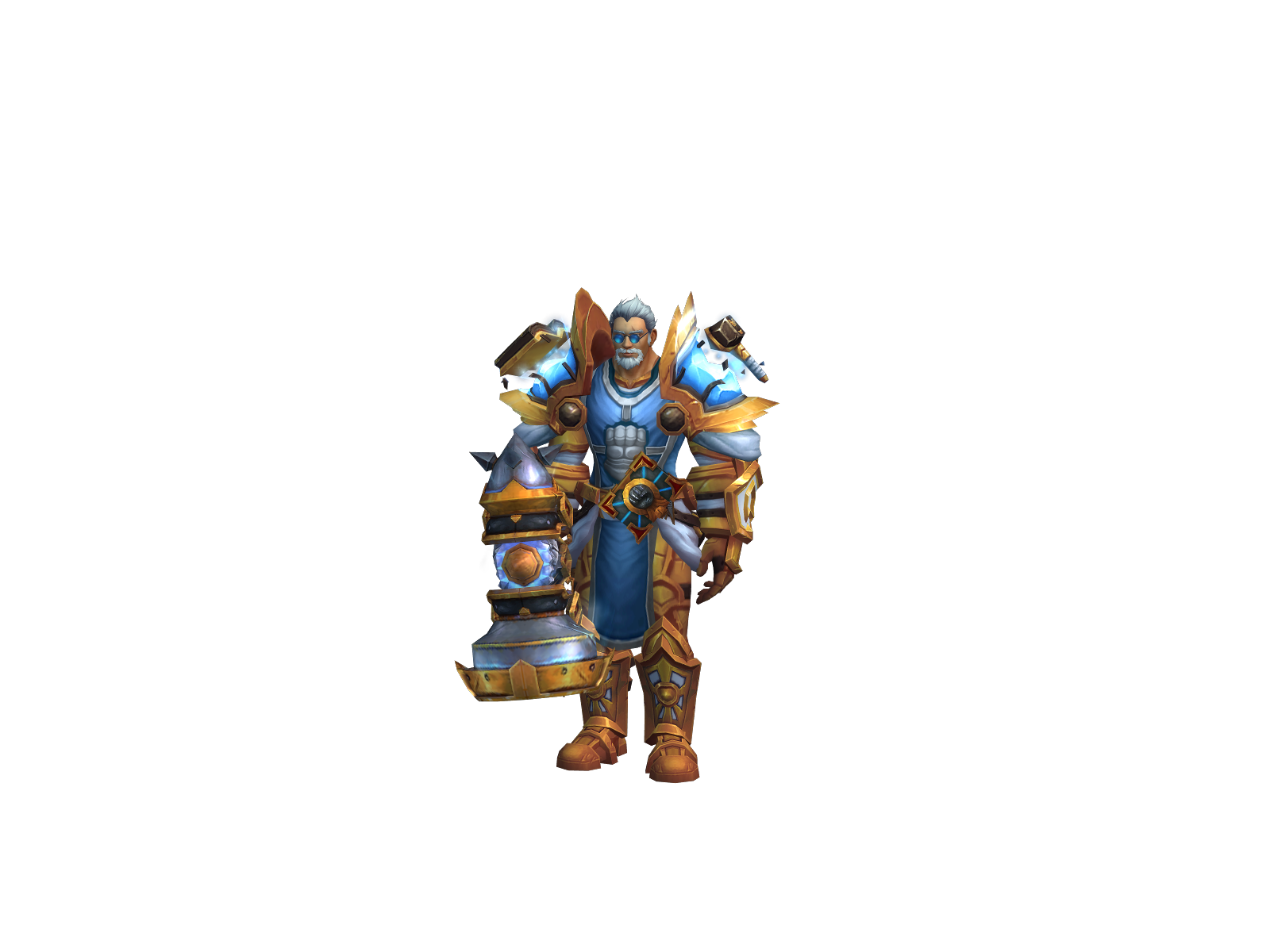 Bigman 3D character render