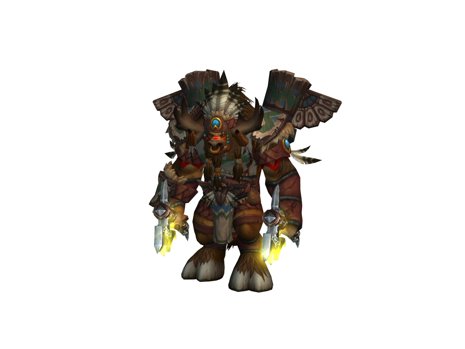 Brombaklat 3D character render