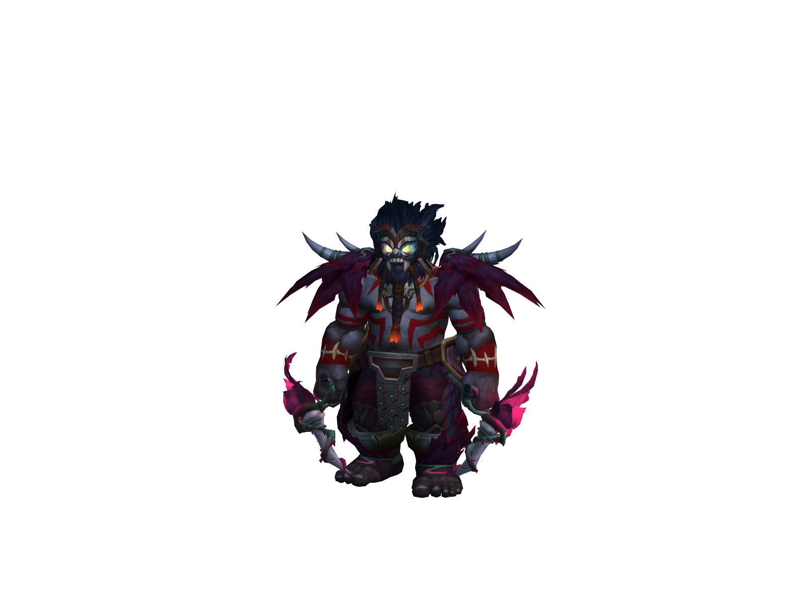 Shamdre 3D character render