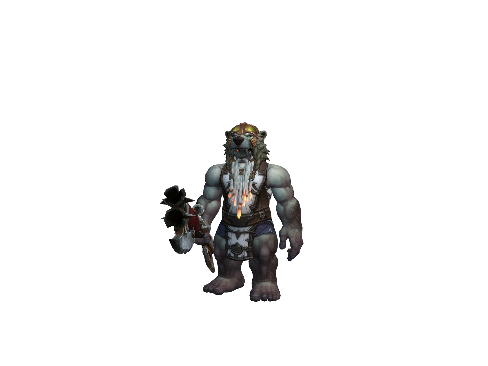 Atunda 3D character render