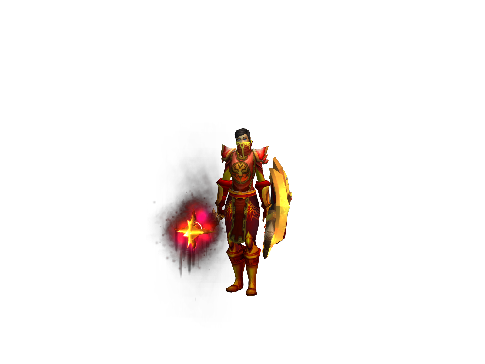 Hoj 3D character render
