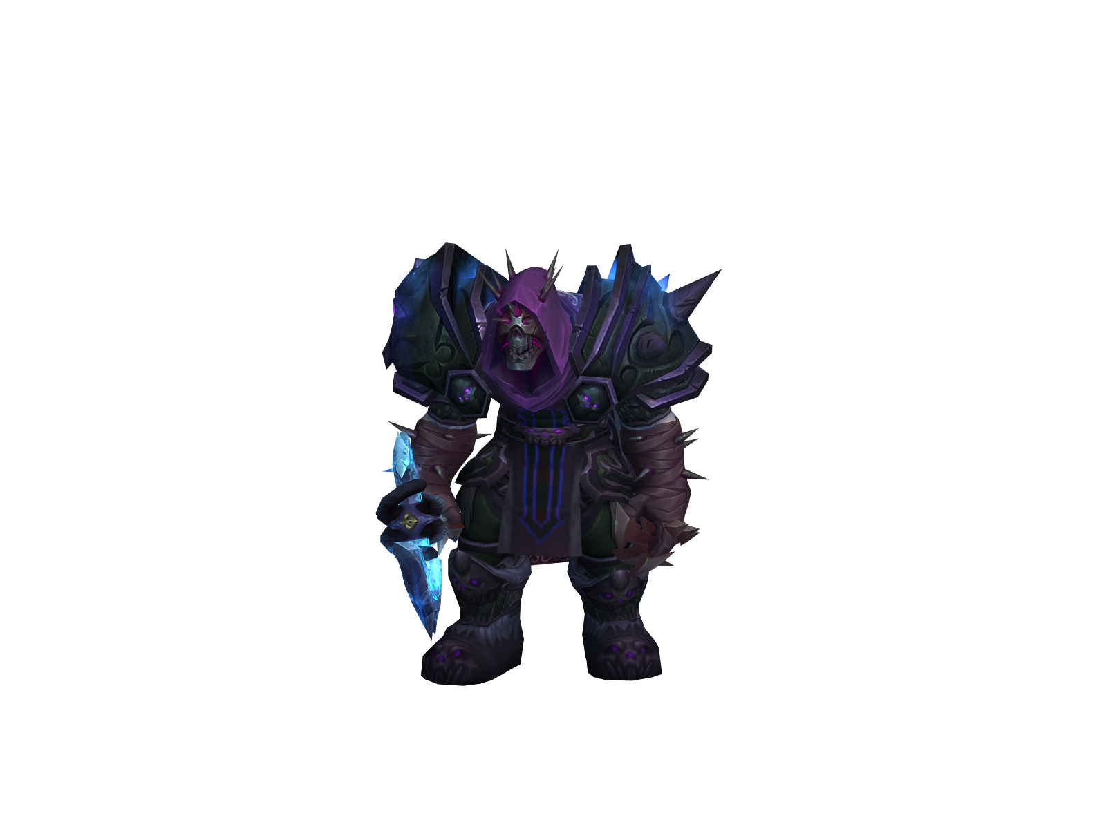 Freezer 3D character render