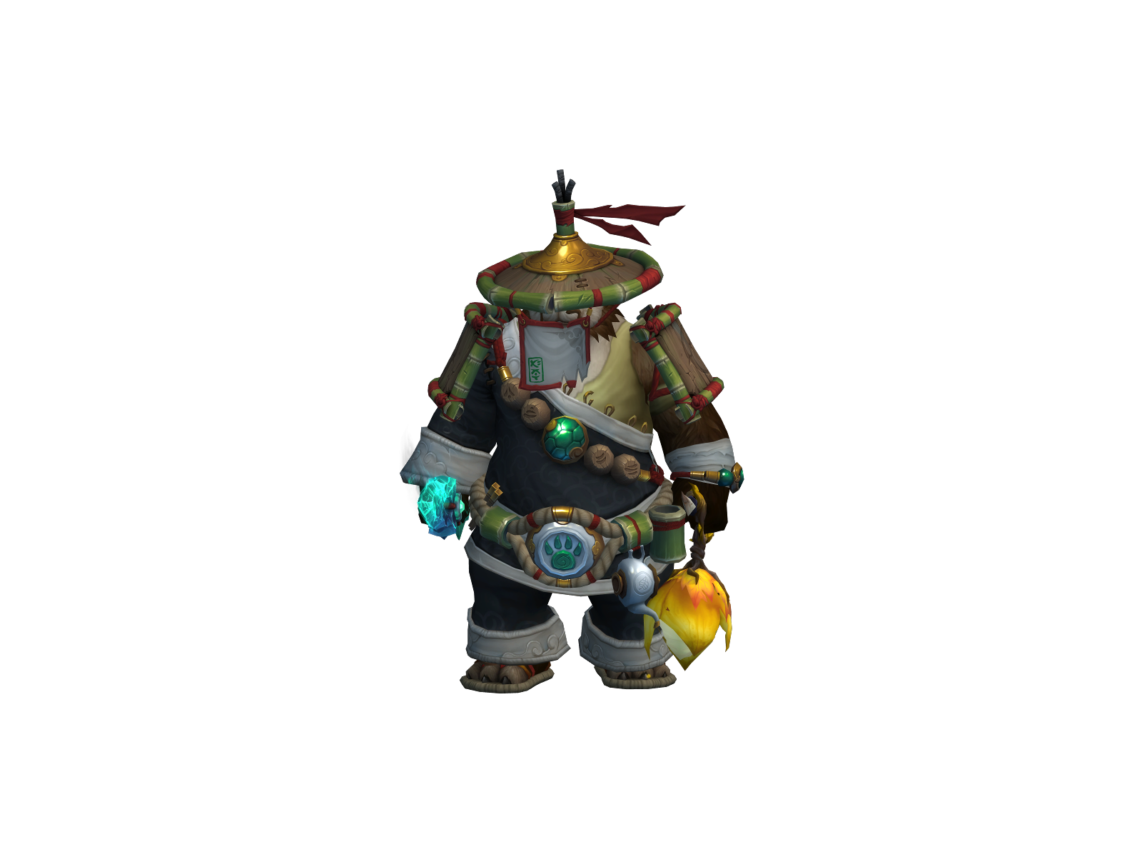 Deticu 3D character render