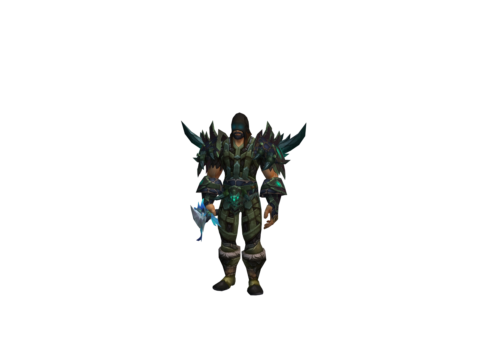 Awbaddour 3D character render
