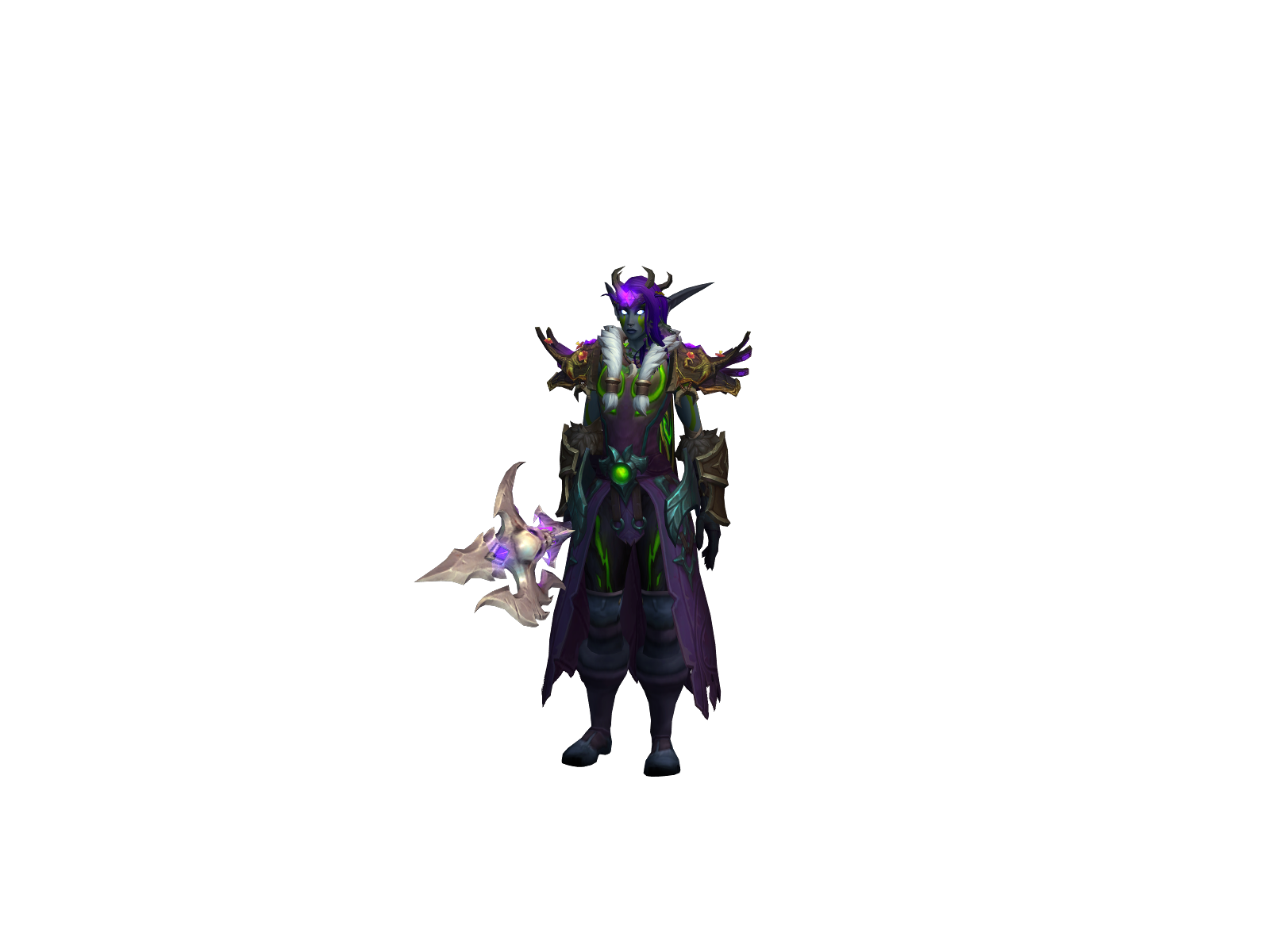 Melaidhryn 3D character render