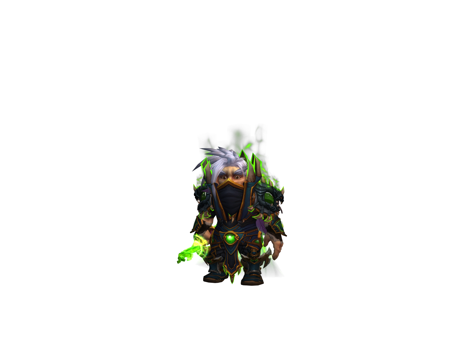 Zenitsu 3D character render