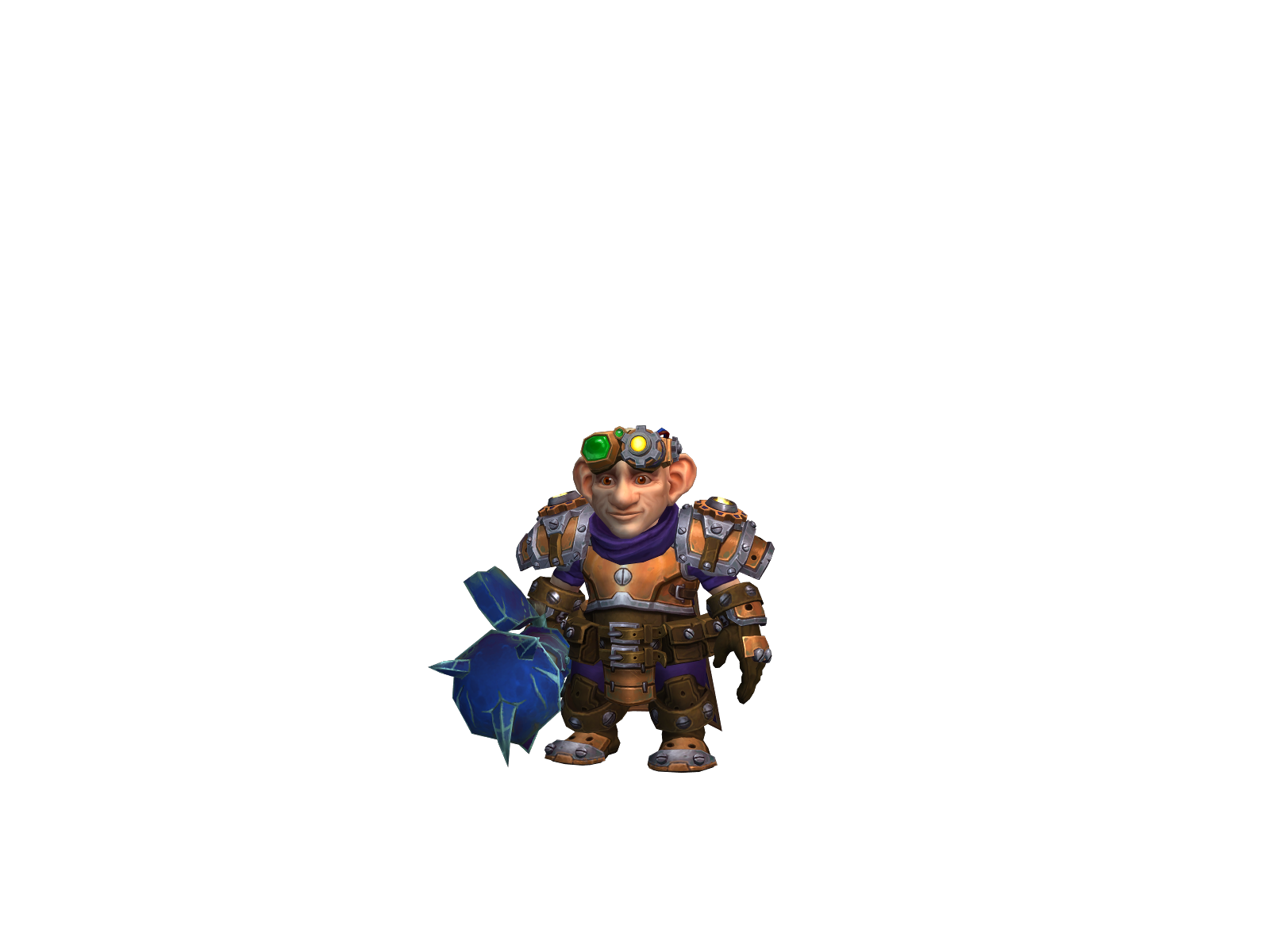 Burningme 3D character render