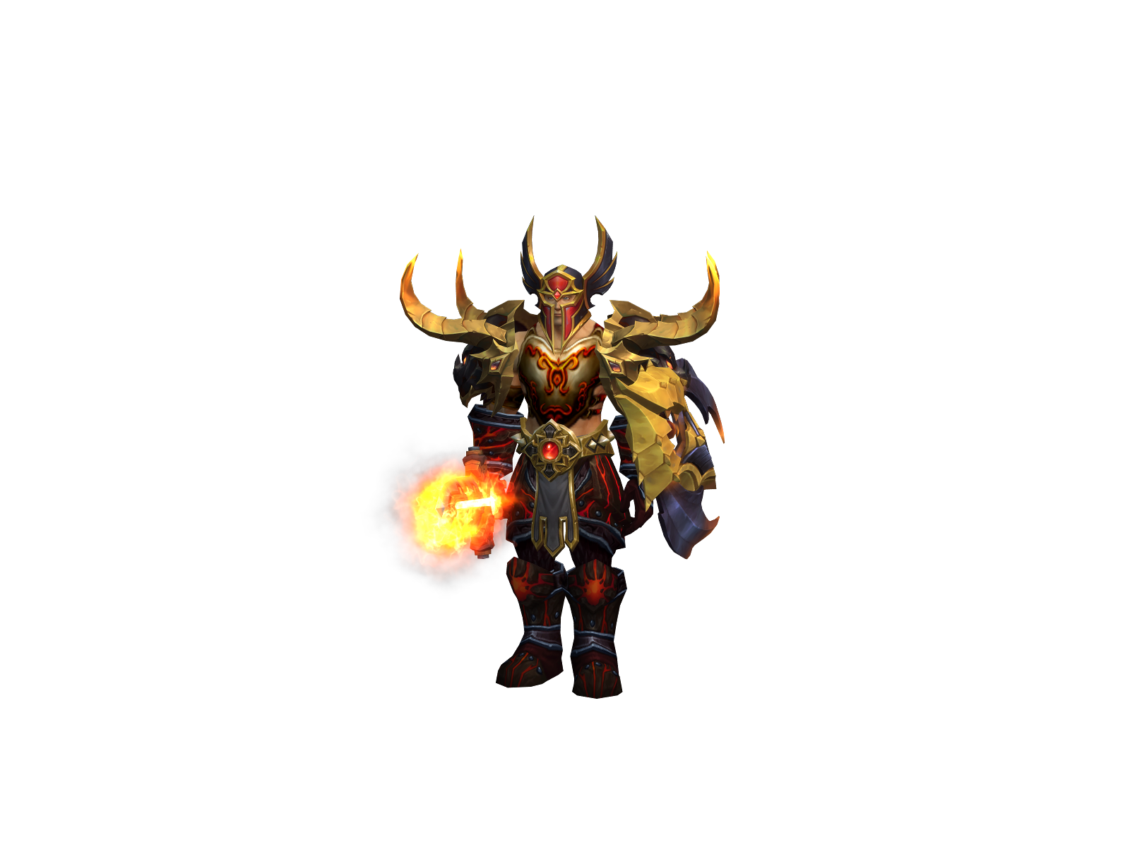 Vaják 3D character render