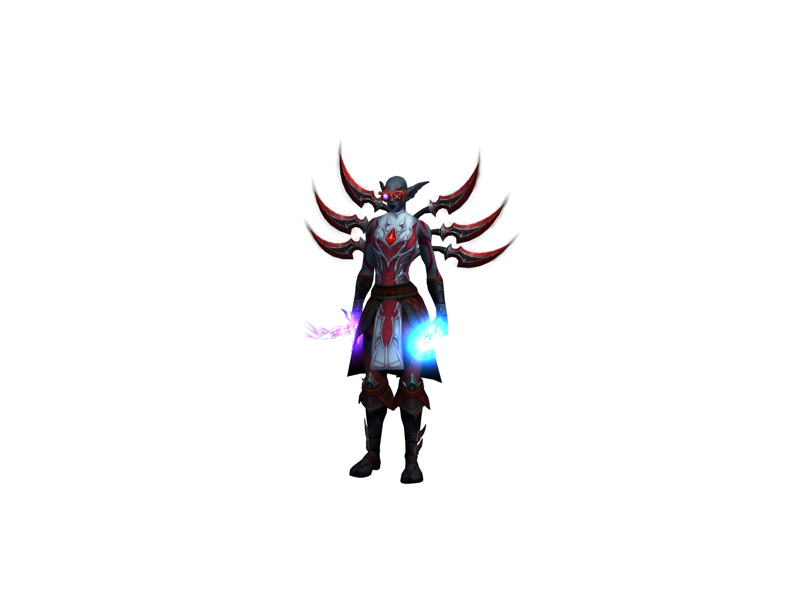 Raín 3D character render
