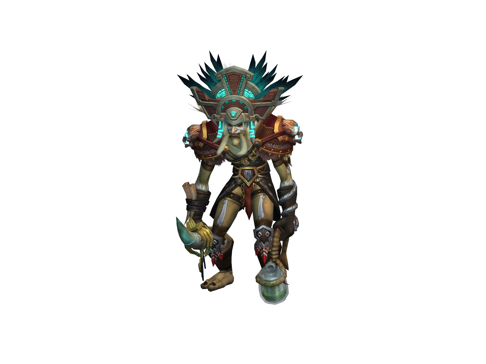 Åsspegger 3D character render