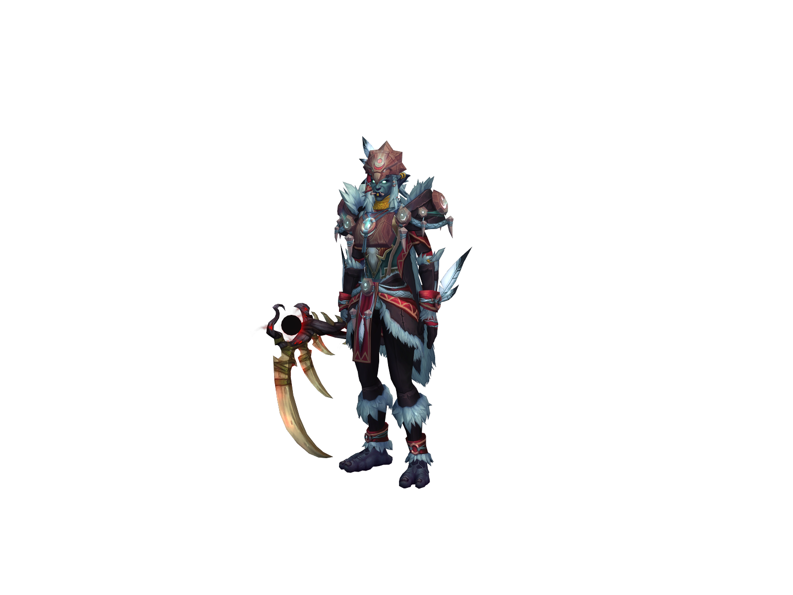 Xentunter 3D character render