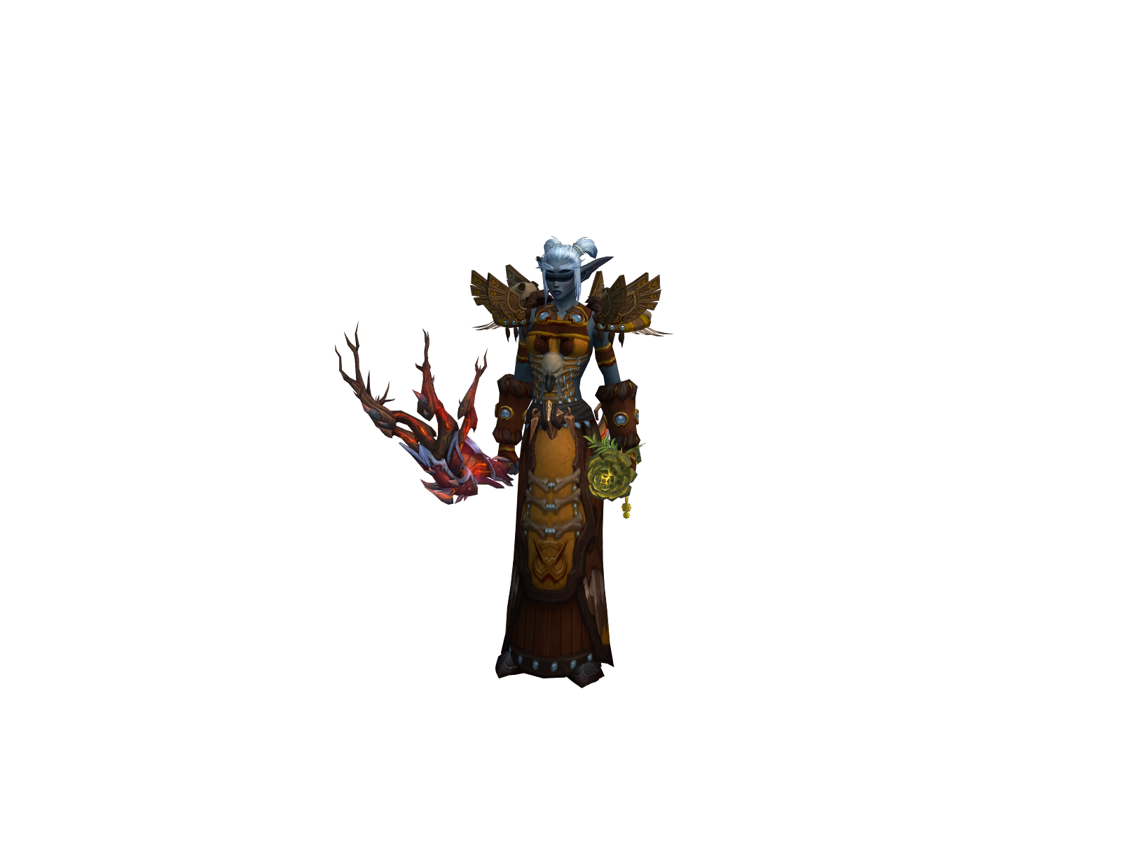 Xyvena 3D character render