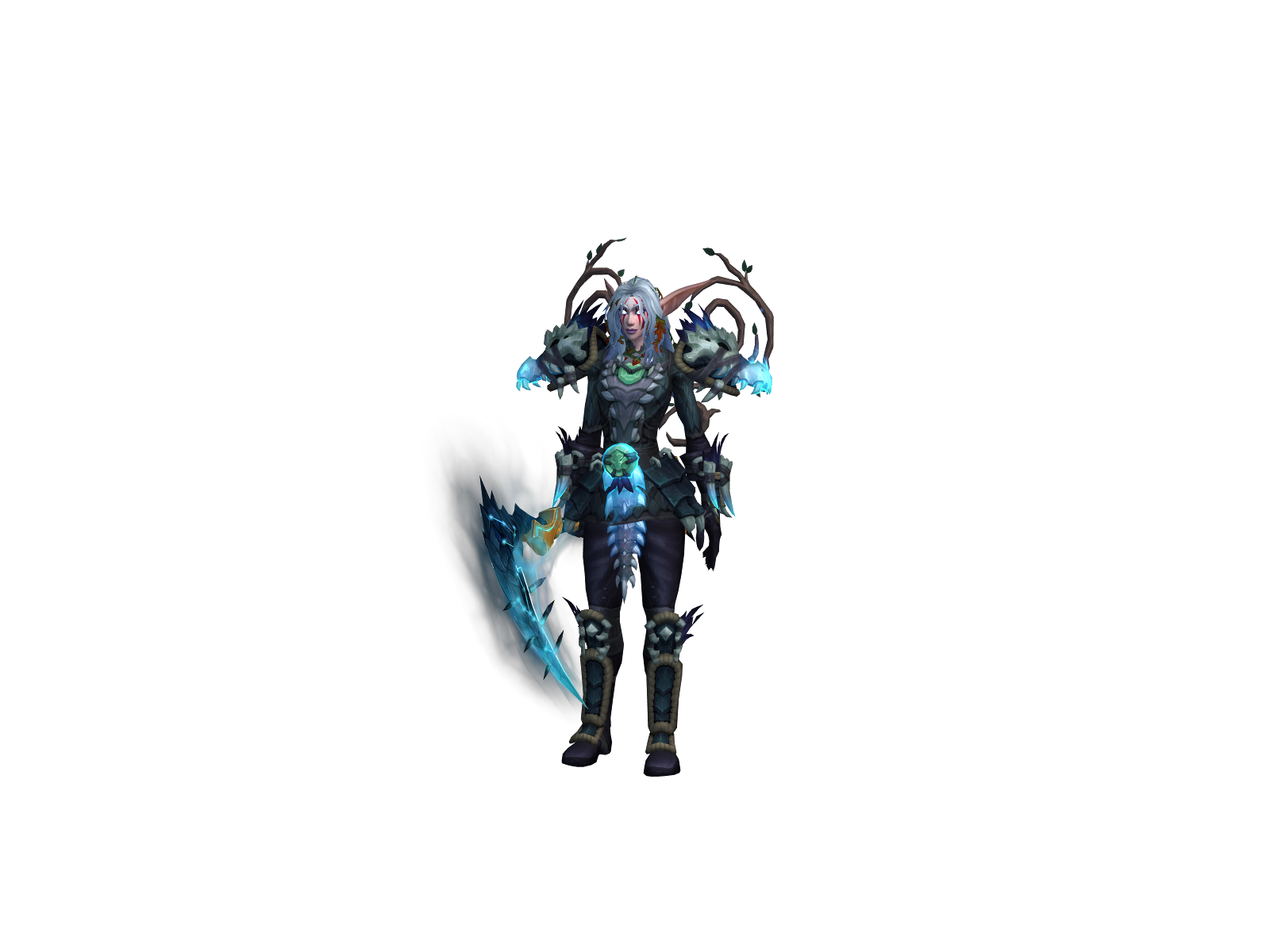 Lazyarcher 3D character render
