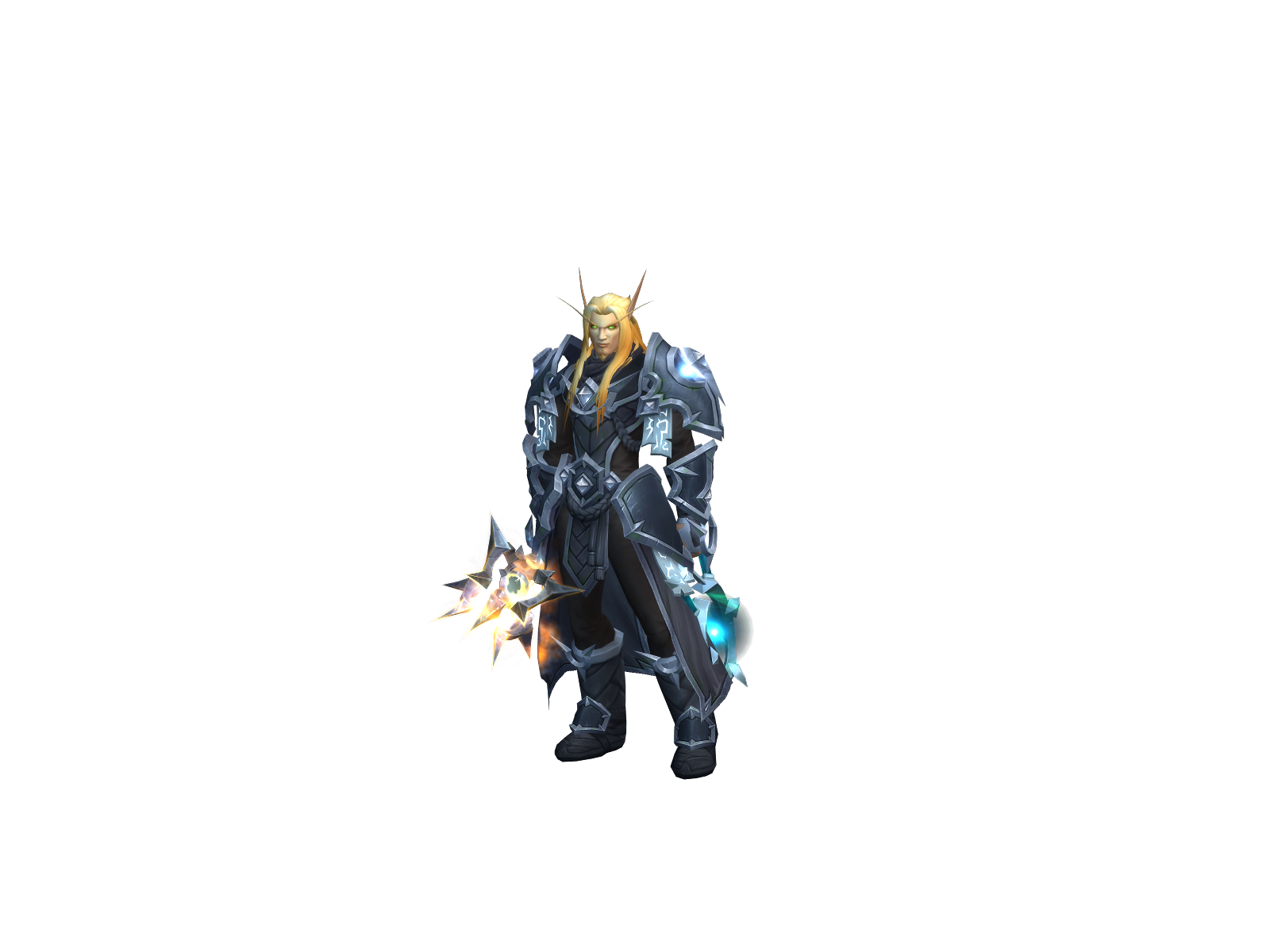 Manastrider 3D character render