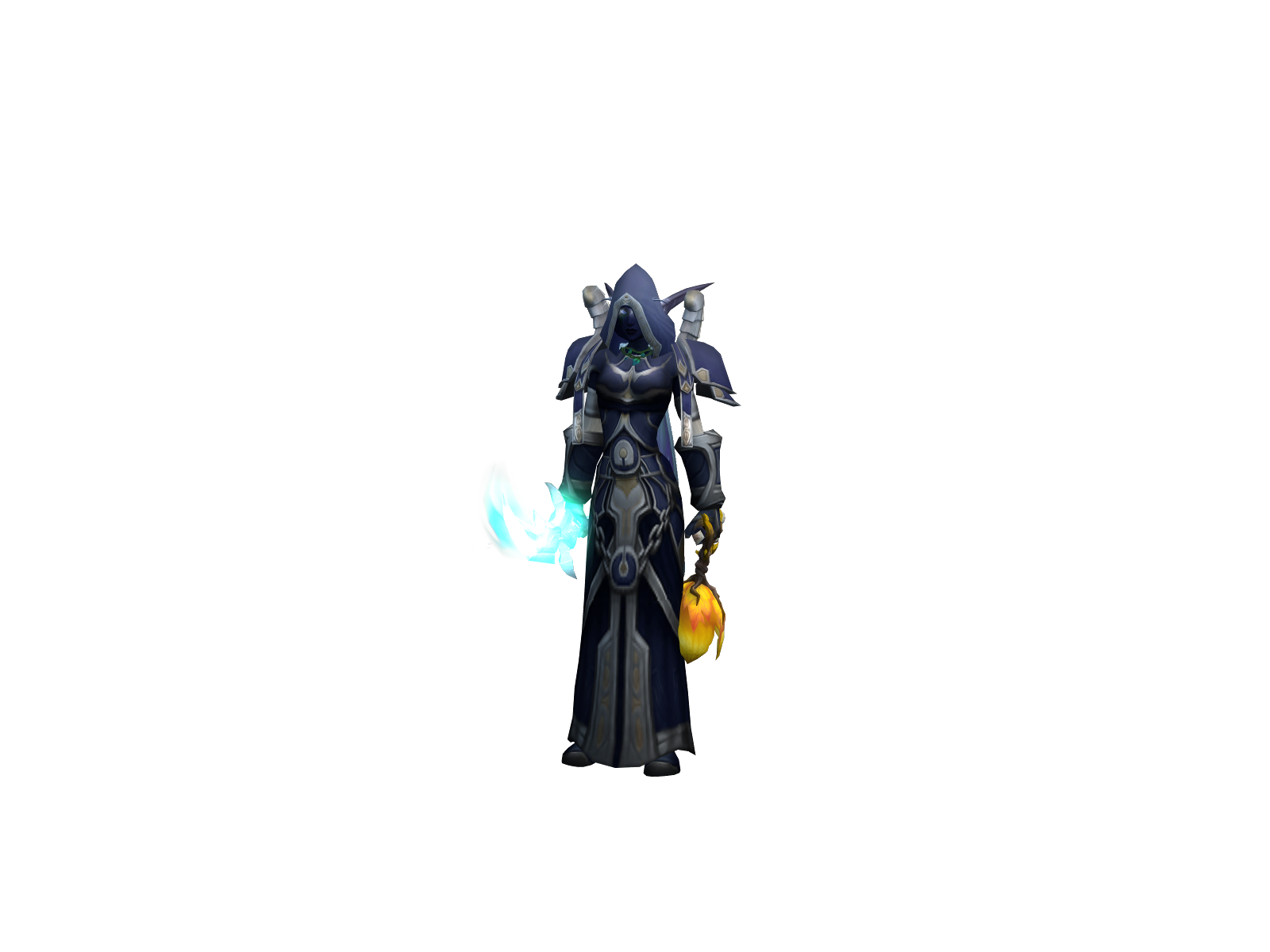 Vandraren 3D character render