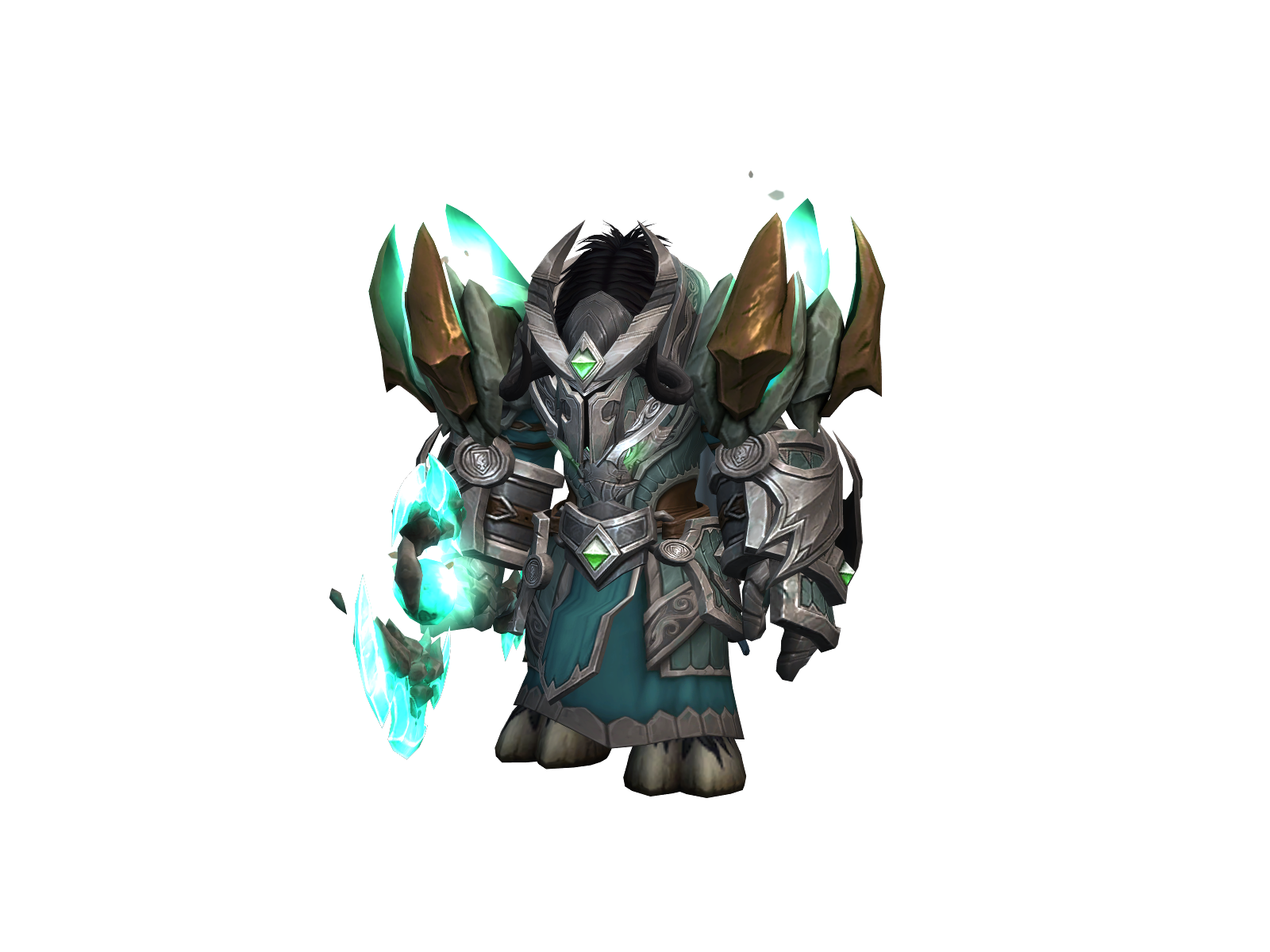 Ráikou 3D character render