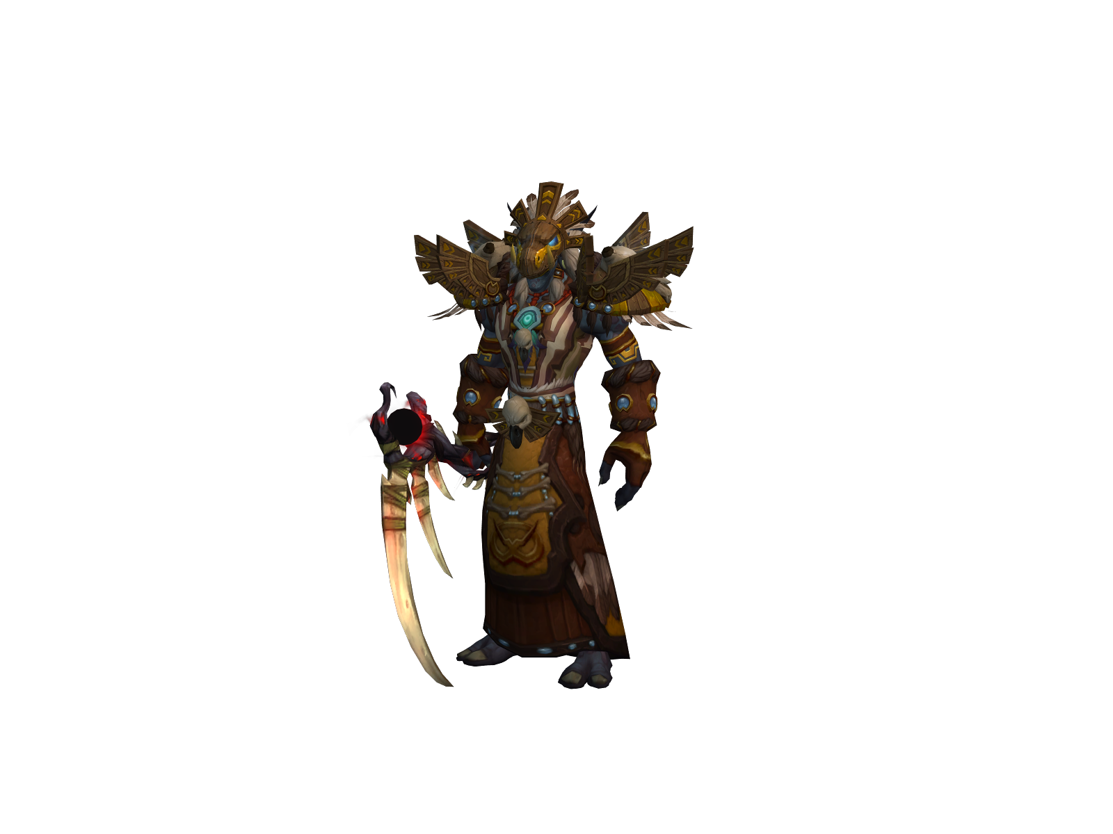 Egodeath 3D character render