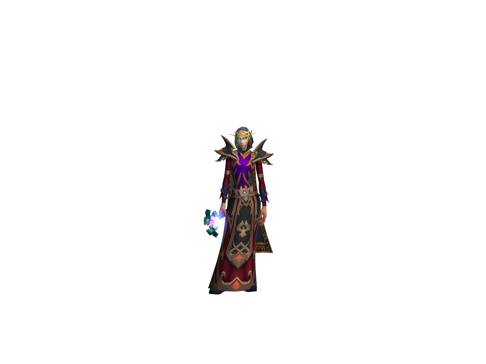hmm 3D character render