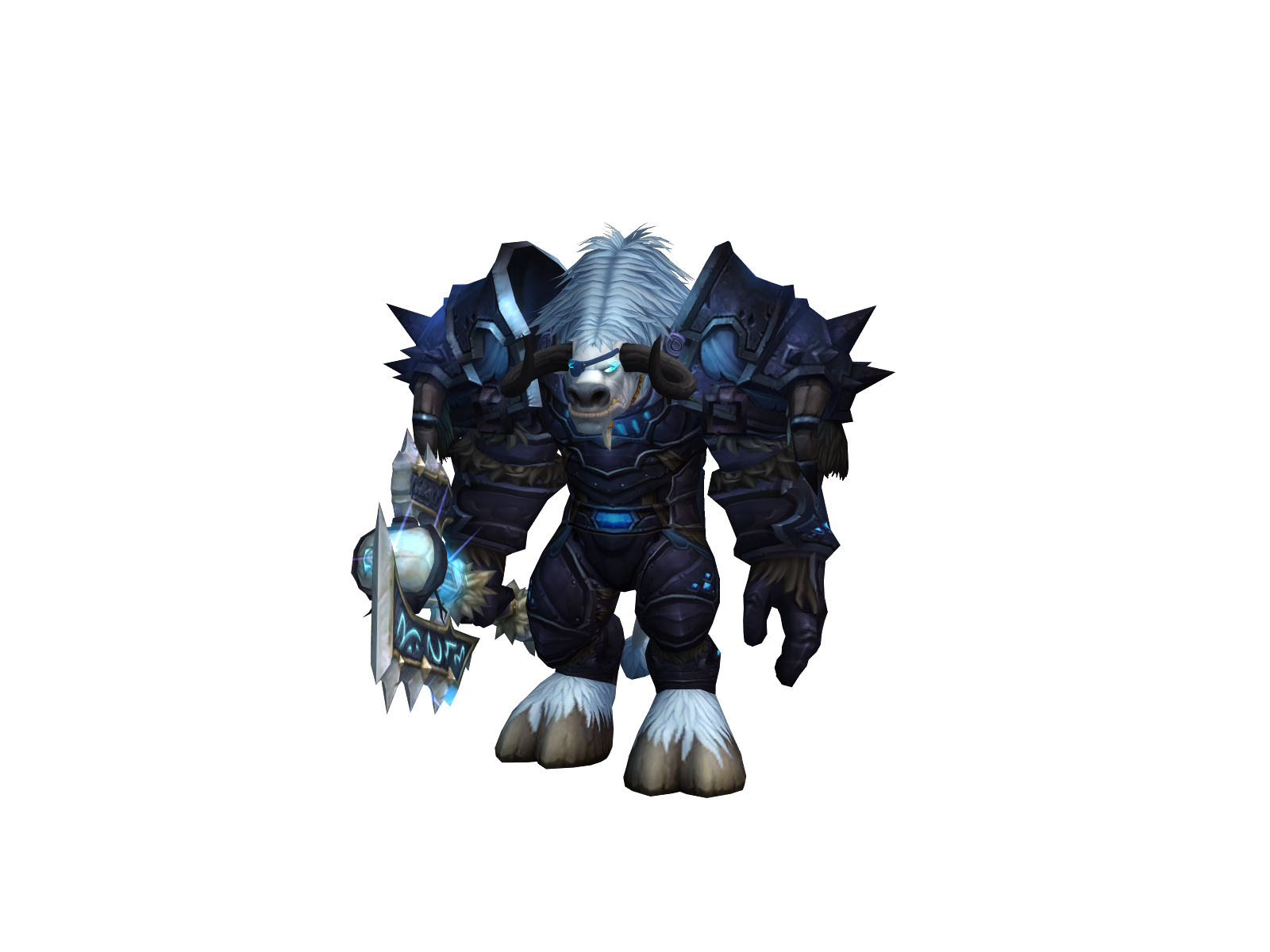 Krispika 3D character render