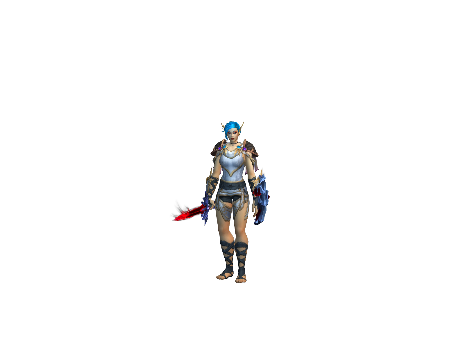 Jesuitnwo 3D character render