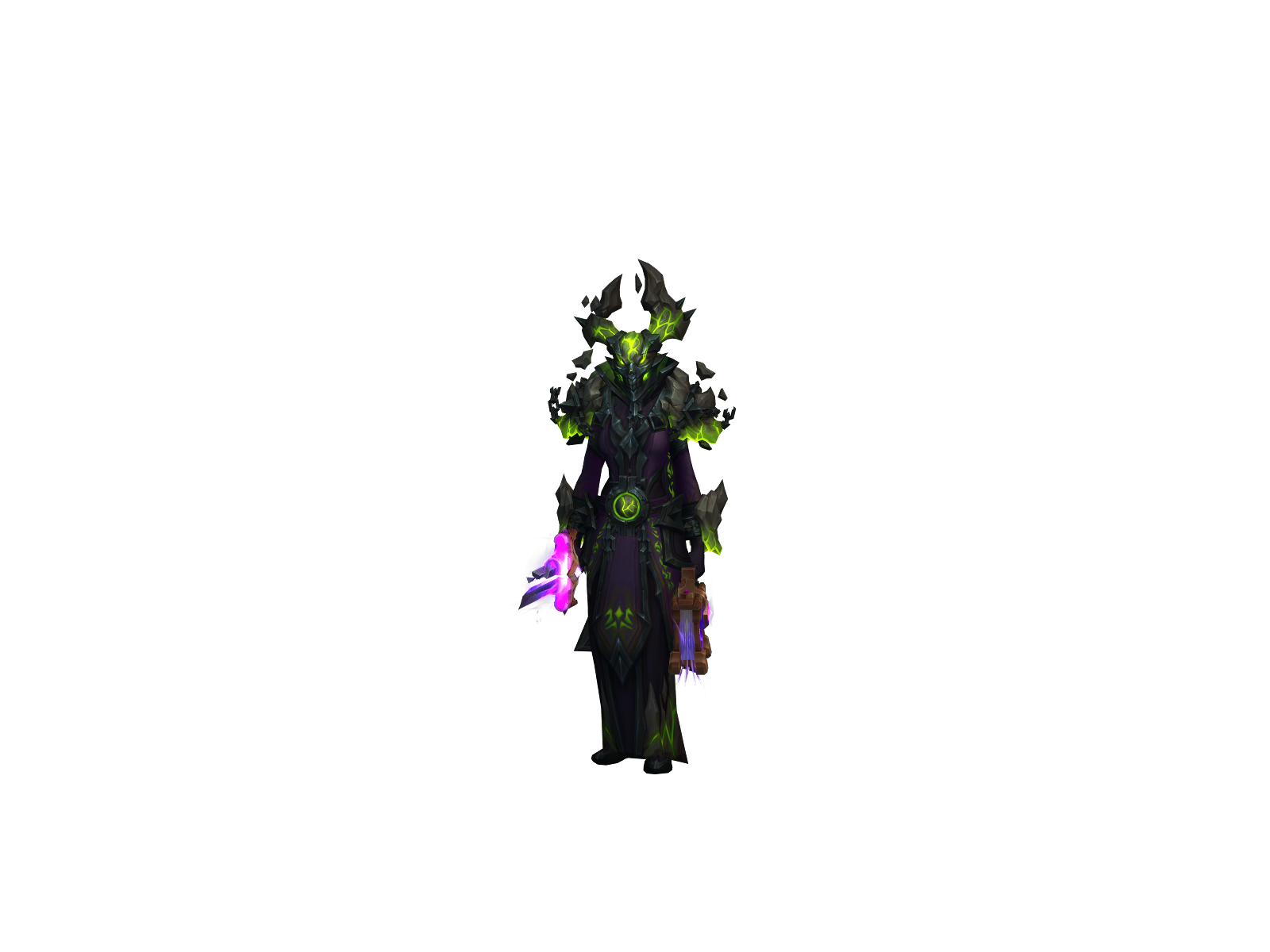 Aillin 3D character render