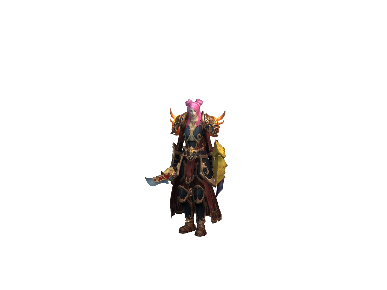 Rekadin 3D character render