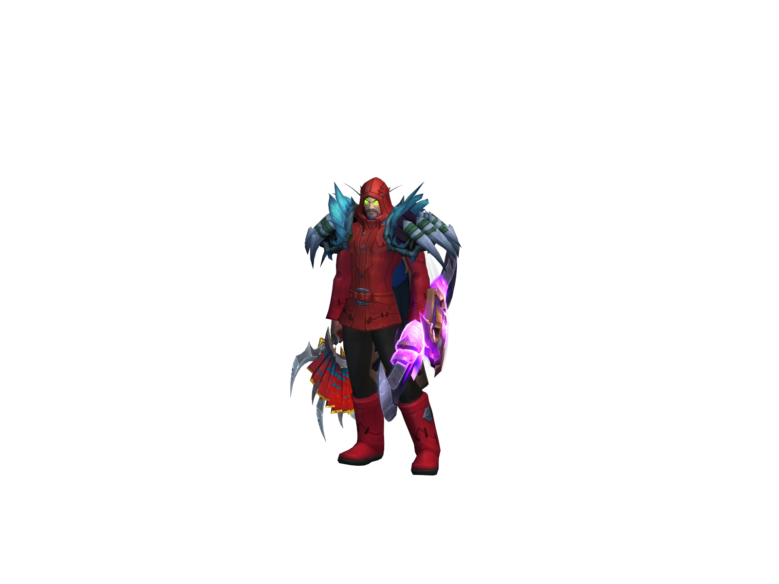 Darkripper 3D character render