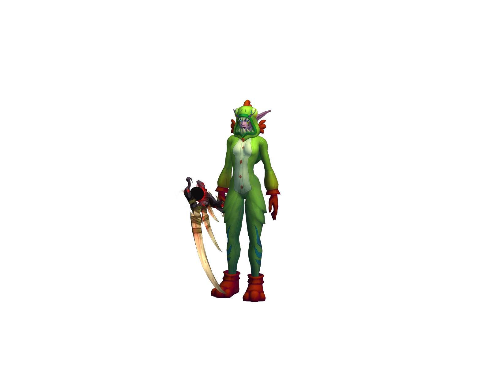 Ihealyadudu 3D character render