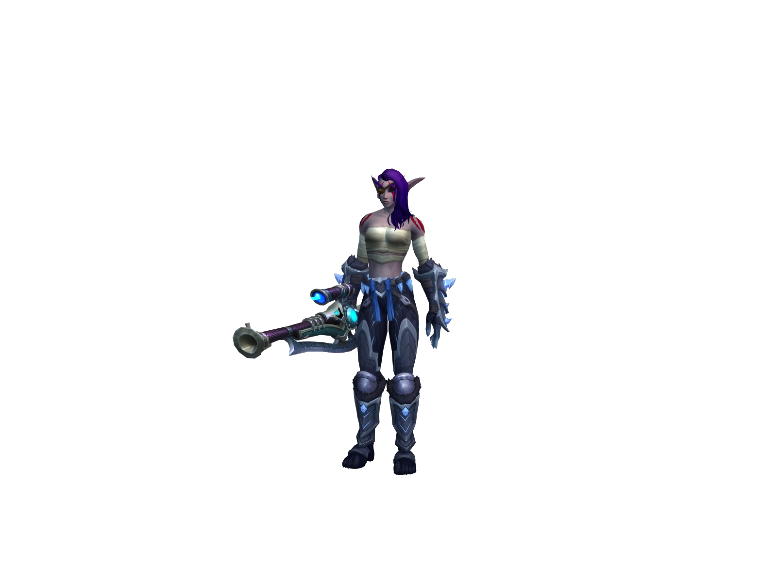 Tyrexia 3D character render