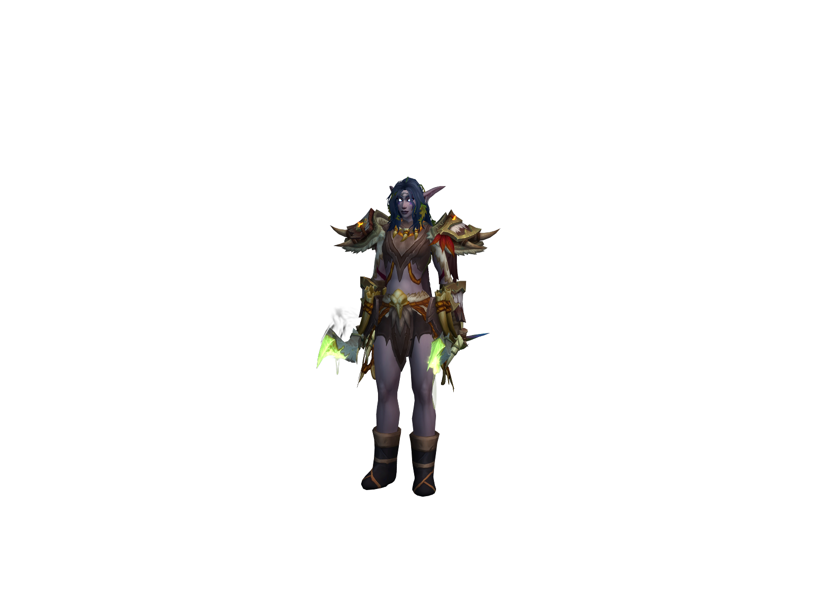 Valerua 3D character render