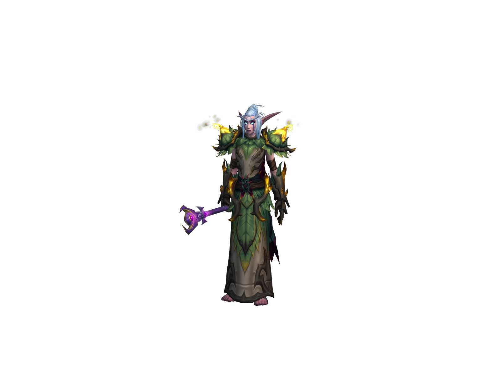 Sapphia 3D character render