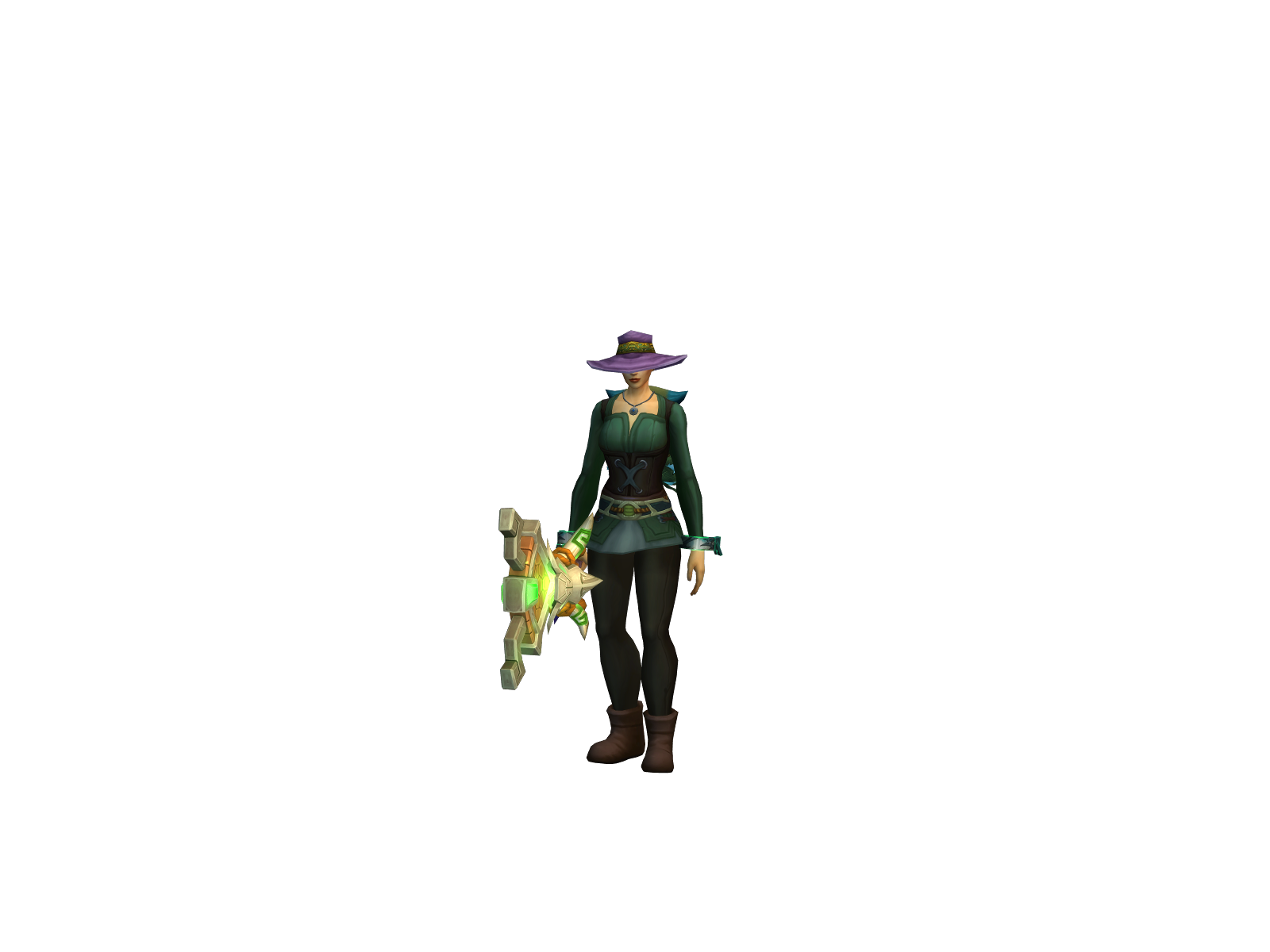 Warkimska 3D character render
