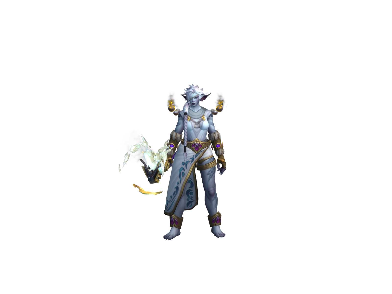 Isilra 3D character render