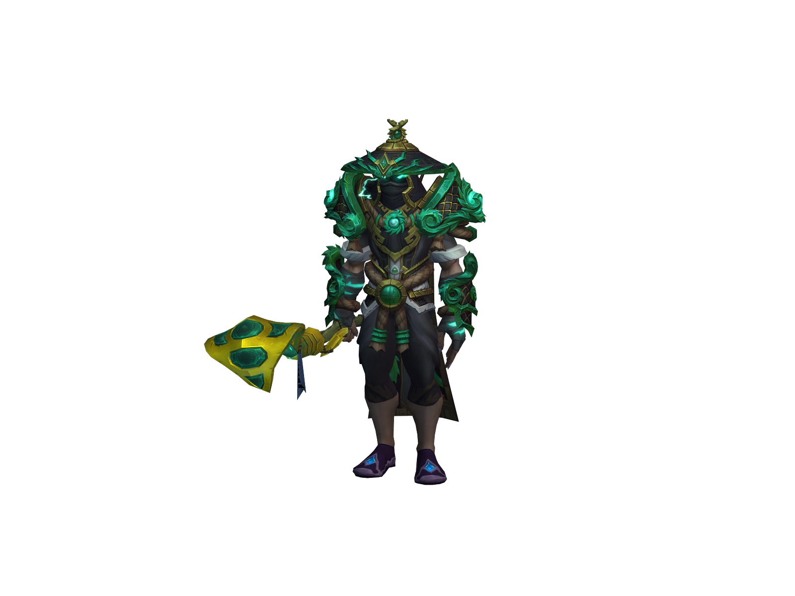 Quinoja 3D character render